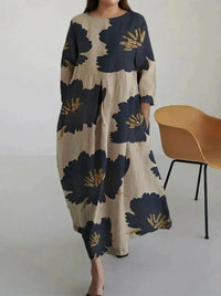 Riley | Casual Cute Flory Print Dress