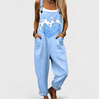 Comfortable Printed Jumpsuit