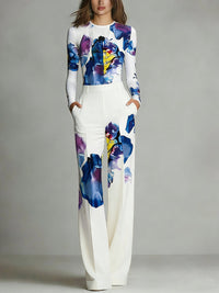 Zywia – set with colorful print