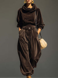 Solenne – loose velour set